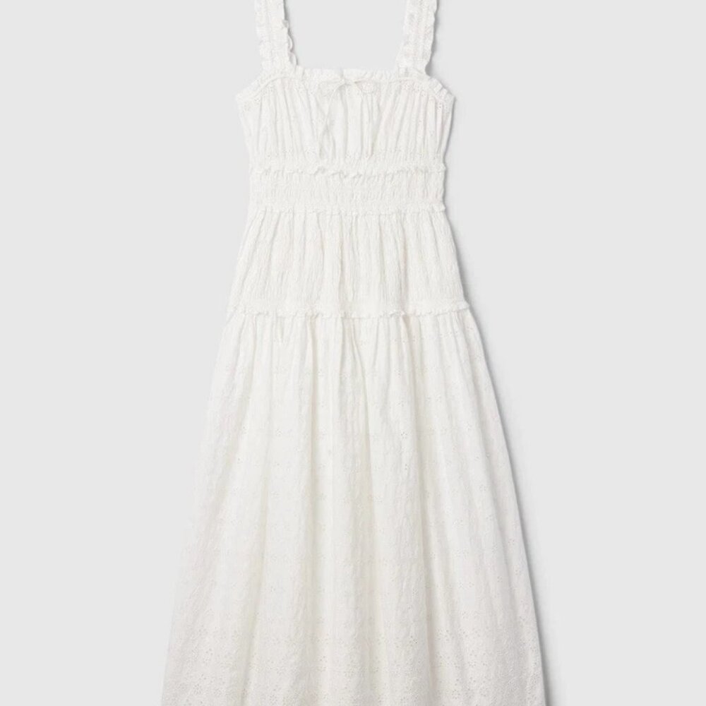 Gap X DOEN Eyelet midi Dress